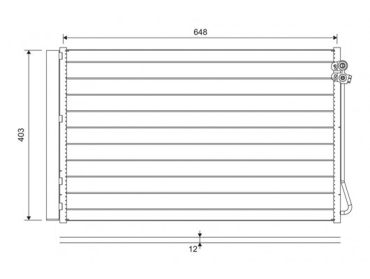 KLIMA RADYATORU MERCEDES W447 B907 B910