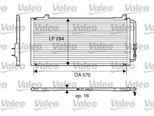 KLİMA RADYATÖRÜ ROVER 200 95-00 400 95-00 25 99-05 45 00-05 CABRIOLET 1.6 96-99 COUPE