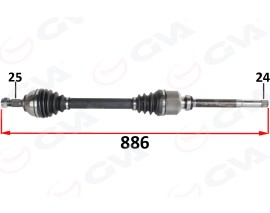 KOMPLE AKS ÖN SAĞ PSA 301 1.6 HDI 100 PS EURO 6 18-