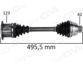 KOMPLE AKS ÖN SAĞ/SOL A6-A7-Q5 OTOMATIK 2.0 TFSİ- 2.0 TDİ 08- CGLB-CGLC-CHJA-CGLA-CAHB-CGLD-CHNC 2.0 TFSİ- 2.0 TDİ