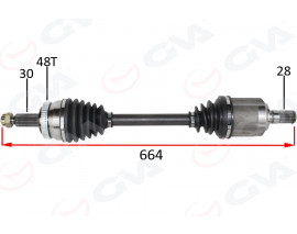 KOMPLE AKS ÖN SOL ABSLI HYUNDAI IX35 2.0 CRDI A-T 10- -KIA SPORTAGE 2.0 CRDI A-T 10-