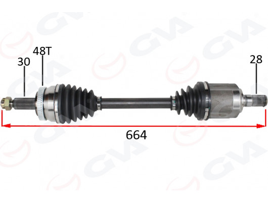 KOMPLE AKS ÖN SOL ABSLI HYUNDAI IX35 2.0 CRDI A-T 10- -KIA SPORTAGE 2.0 CRDI A-T 10-
