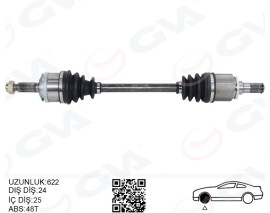 KOMPLE AKS ÖN SOL HYUNDAI I10 PA 1.1i 12v MT ABSLI 08-13