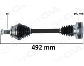 KOMPLE AKS ÖN SOL POLO-İBİZA-FABİA 1.2 TDİ-1.6 TDİ 10- CFWA-CAYB-CAYC 1.2 TDİ-1.6 TDİ