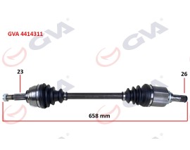 KOMPLE AKS SOL CLIO IV 0.9 Tce A/T 12- 6 VİTES