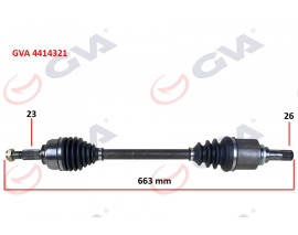 KOMPLE AKS SOL CLIO IV 1.5 DCI 12- 75-90HP