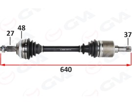 KOMPLE AKS SOL ON FIAT SCUDO 220P 1.9 TD 96-06 ABSLI