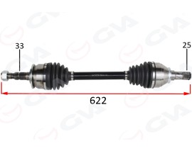 KOMPLE AKS SOL OPEL ASTRA K 1.4 TURBO-1.6 CDTI M/T 15-