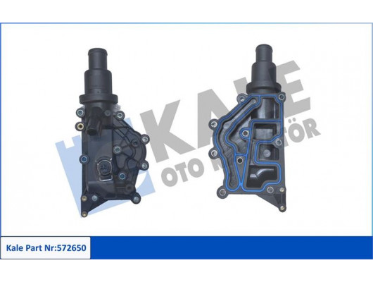 KOMPLE TERMOSTAT-PLASTİK GÖVDELİ 83 C RENAULT CLIO-FLUENCE-KANGOO-MEGANE-MODUS-SCENIC