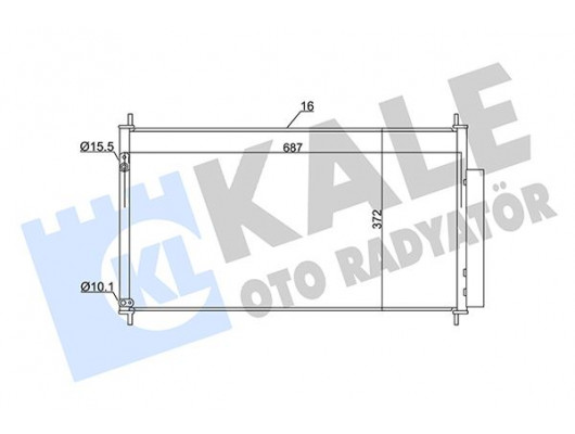 KONDENSER AL/PL/BRZ CIVIC IX