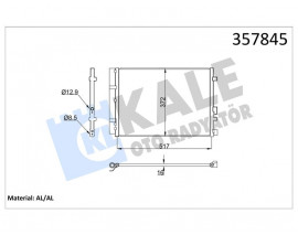 KONDENSER HYUNDAI i20 ACTIVE-i20 II CONDENSER AL/AL