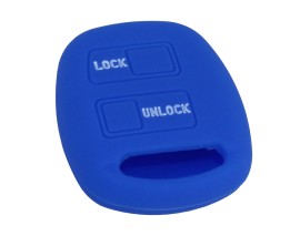 KONTAK ANAHTAR KUMANDA KORUYUCU KILIF SİLİKON 2 TUŞ MAVİ TOYOTA COROLLA-YARIS