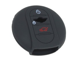 KONTAK ANAHTAR KUMANDA KORUYUCU KILIF SİLİKON 2 TUŞ SİYAH BMW F56 F55 F54