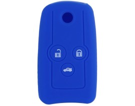 KONTAK ANAHTAR KUMANDA KORUYUCU KILIF SİLİKON 3 TUŞ MAVİ HONDA CIVIC