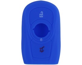 KONTAK ANAHTAR KUMANDA KORUYUCU KILIF SİLİKON 3 TUŞ MAVİ OPEL ASTRA K