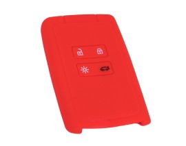 KONTAK ANAHTAR KUMANDA KORUYUCU KILIF SİLİKON 4 TUŞ KIRMIZI RENAULT TALISMAN-MEGANE 4-CLIO 5-KADJAR CAPTUR-ZOE-KOLEOS