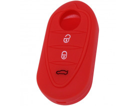 KONTAK ANAHTAR KUMANDA KORUYUCU KILIF SİLİKON KIRMIZI ALFA ROMEO GİULİETTA-MİTO