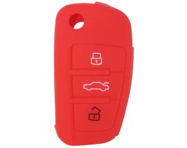 KONTAK ANAHTAR KUMANDA KORUYUCU KILIF SİLİKON KIRMIZI AUDI A3 12-20