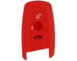 KONTAK ANAHTAR KUMANDA KORUYUCU KILIF SİLİKON KIRMIZI BMW 116-118-316-318-320 2010-2018