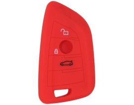 KONTAK ANAHTAR KUMANDA KORUYUCU KILIF SİLİKON KIRMIZI BMW F15-G20-G30-F48-F39-X5-X6