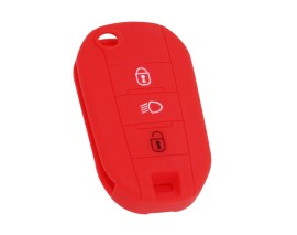 KONTAK ANAHTAR KUMANDA KORUYUCU KILIF SİLİKON KIRMIZI CITROEN C5-AIRCROSS
