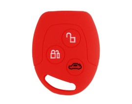 KONTAK ANAHTAR KUMANDA KORUYUCU KILIF SİLİKON KIRMIZI FORD FOCUS 1-FIESTA-MONDEO-CONNECT