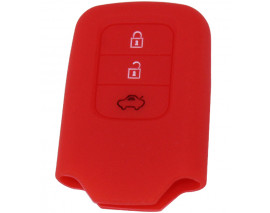 KONTAK ANAHTAR KUMANDA KORUYUCU KILIF SİLİKON KIRMIZI HONDA CITY