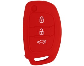 KONTAK ANAHTAR KUMANDA KORUYUCU KILIF SİLİKON KIRMIZI HYUNDAI ACCENT BLUE 2013-2018