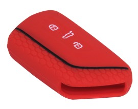 KONTAK ANAHTAR KUMANDA KORUYUCU KILIF SİLİKON KIRMIZI VW GOLF 8