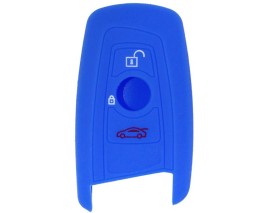 KONTAK ANAHTAR KUMANDA KORUYUCU KILIF SİLİKON MAVİ BMW 116-118-316-318-320 2010-2018