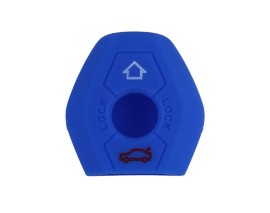 KONTAK ANAHTAR KUMANDA KORUYUCU KILIF SİLİKON MAVİ BMW E46-E39-E63-E60-E36-E81 X5-6 SERISI-Z3-Z4