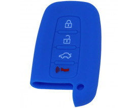 KONTAK ANAHTAR KUMANDA KORUYUCU KILIF SİLİKON MAVİ HYUNDAI I30- IX35- TUCSON