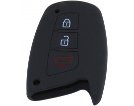 KONTAK ANAHTAR KUMANDA KORUYUCU KILIF SİLİKON SİYAH HYUNDAI ACCENT BLUE- ELANTRA- İX35- SANTA FE