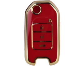 KONTAK ANAHTAR KUMANDA KORUYUCU KILIF TPU SİLİKON KIRMIZI HONDA CIVIC-CR-V-HR-V