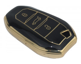 KONTAK ANAHTAR KUMANDA KORUYUCU KILIF TPU SİLİKON SİYAH CITROEN C5 AIRCROSS-C3-C4-C-ELYSEE