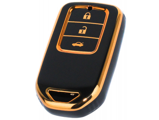 KONTAK ANAHTAR KUMANDA KORUYUCU KILIF TPU SİYAH HONDA CR-V-CIVIC -ACCORD -HR-V