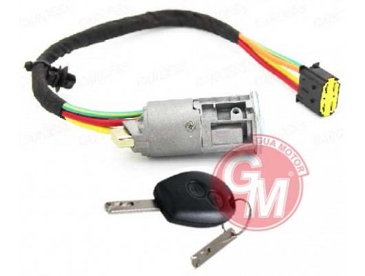 KONTAK KİLİT SETİ KUMANDALI ANAHTAR İLE DACIA LOGAN-SANDERO-DUSTER