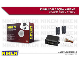 KUMANDALI AÇMA KAPAMA - ANAHTARLI MODEL3