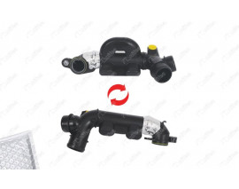 MANİFOLD SUSTURUCU BORUSU P407-C5 II 1.6 HDI FORD FOCUS-CMAX 1.6 TDCI VOLVO C30-V50-V70-S40 1.6 D / MAZDA 3 1.6L Y6 dizel BK BL 04-13