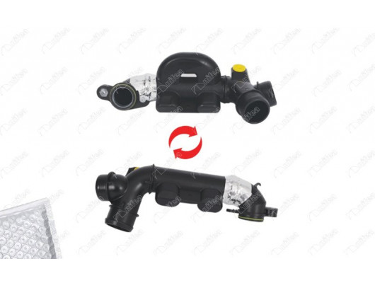 MANİFOLD SUSTURUCU BORUSU P407-C5 II 1.6 HDI FORD FOCUS-CMAX 1.6 TDCI VOLVO C30-V50-V70-S40 1.6 D / MAZDA 3 1.6L Y6 dizel BK BL 04-13