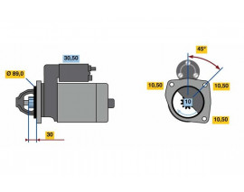 MARŞ MOTORU 0001263020-0001251006