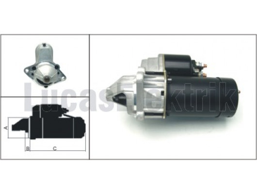 MARS MOTORU 12V / 1.2KW / 10DIS CHEVROLET DAEWOO FIAT