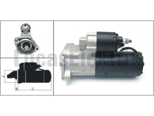 MARS MOTORU 12V / 1.8KW / 9DIS AUDI A4 1.9TDI VW PASSAT