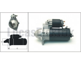 MARS MOTORU 12V / 2.0KW / 10DIS OPEL ASTRA G.FRONTERA.