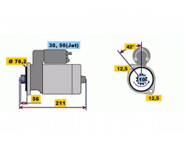 MARŞ MOTORU A3-A3-ALHAMBRA-CORDOBA-CORRADO-GALAXY-GOLF 3-4-IBİZA-JETTA IV-LEON-OCTAVİA-PASSAT-POLO