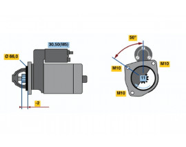 MARŞ MOTORU R78-M15 12V R 0001109026