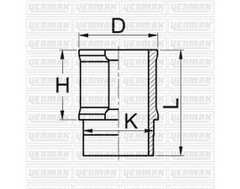 MOTOR GÖMLEĞİ R21-MNGR-CNCRD 88.00 ÇAP STD
