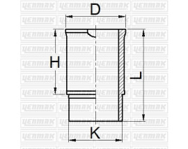 MOTOR GÖMLEĞİ STD R12 1300 CC.