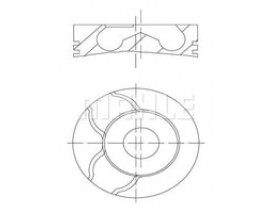 MOTOR PİSTON SEGMAN 0.40 DOBLO 1.9 JTD-ASTRA H-VECTRA C-ZAFIRA B 1.9 CDTİ 82.40