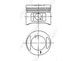 MOTOR PİSTON SEGMAN 0.40 GRANDE PUNTO 1.2